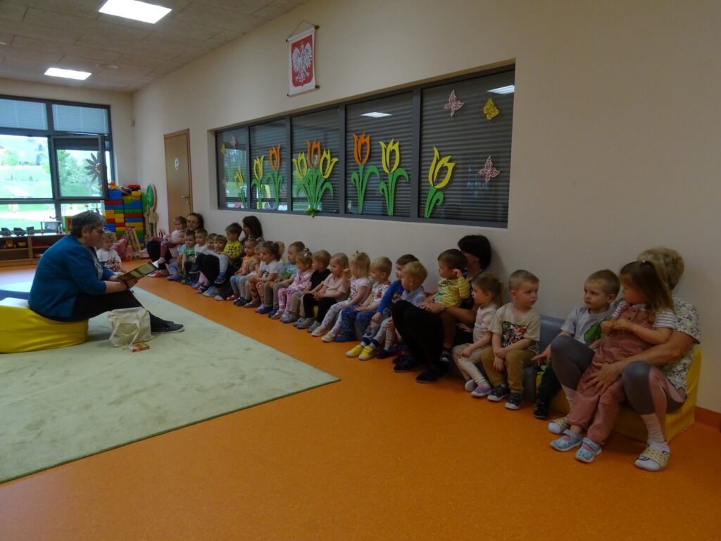 Wizyta Pani z biblioteki
