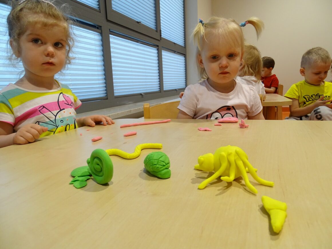 Zwierzątka z plasteliny