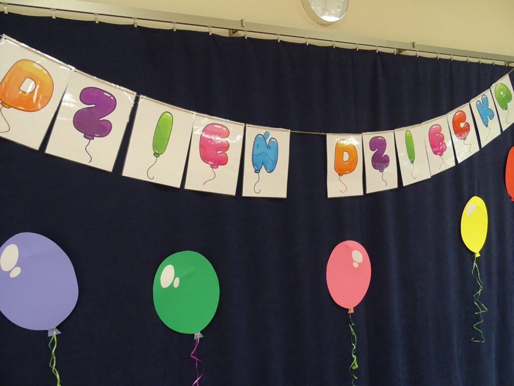 Napis dzień dziecka