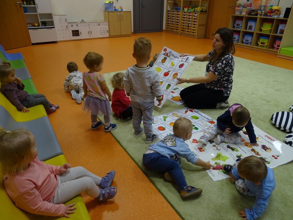 Zajęcia o owocach i warzywach