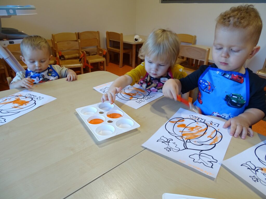 Dyniowa praca plastyczna