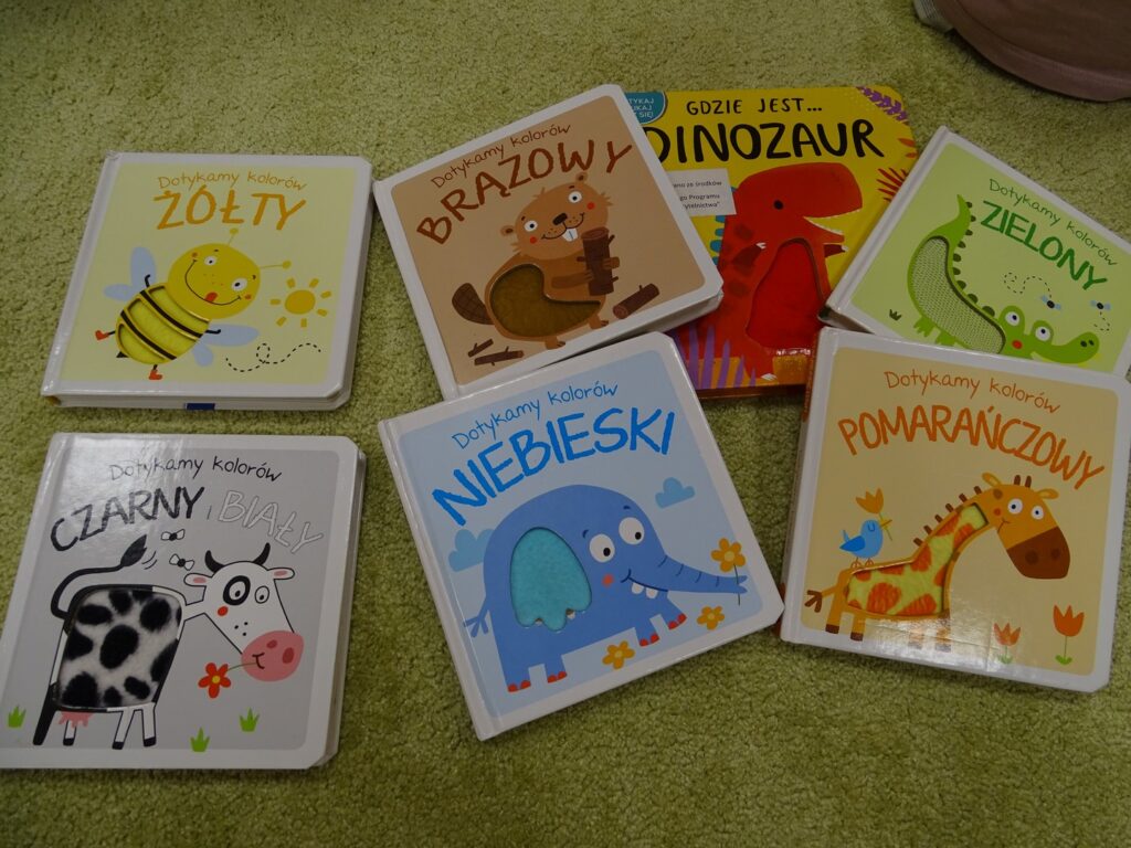 Książeczki o kolorach