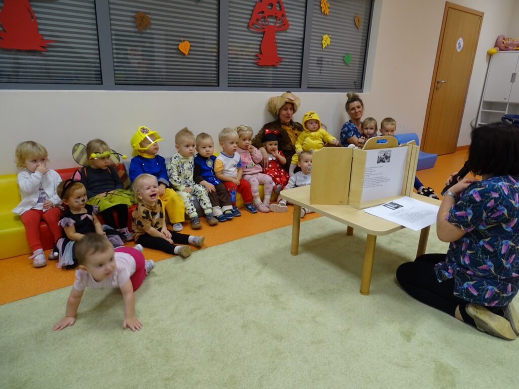 Wspólne słuchanie opowiadania