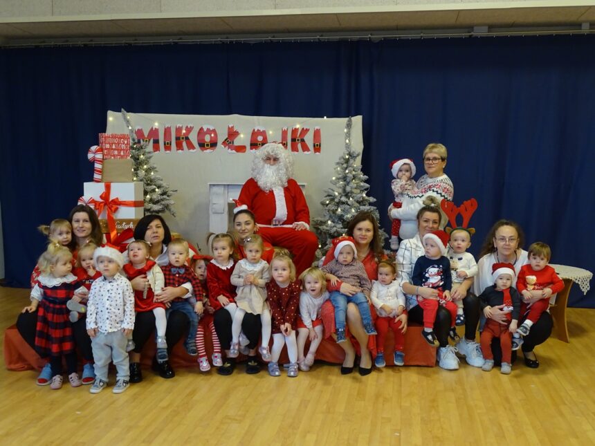 Wspólne zdjęcie z Mikołajem