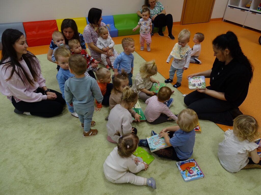 Wizyta Pani z biblioteki