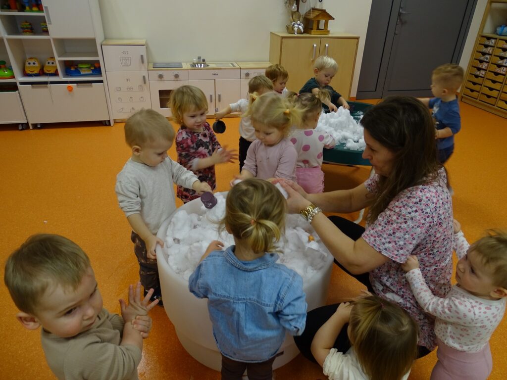Sensoryka ze śniegiem
