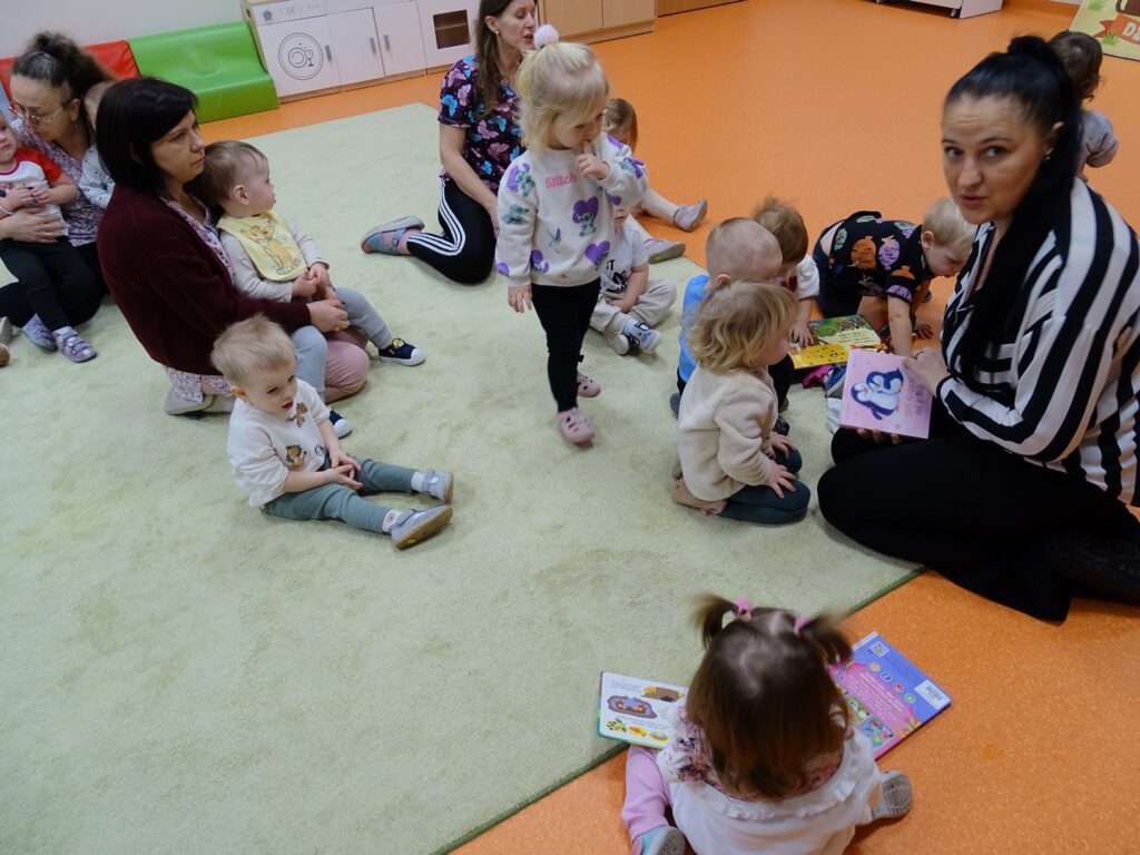 Wizyta Pani z biblioteki