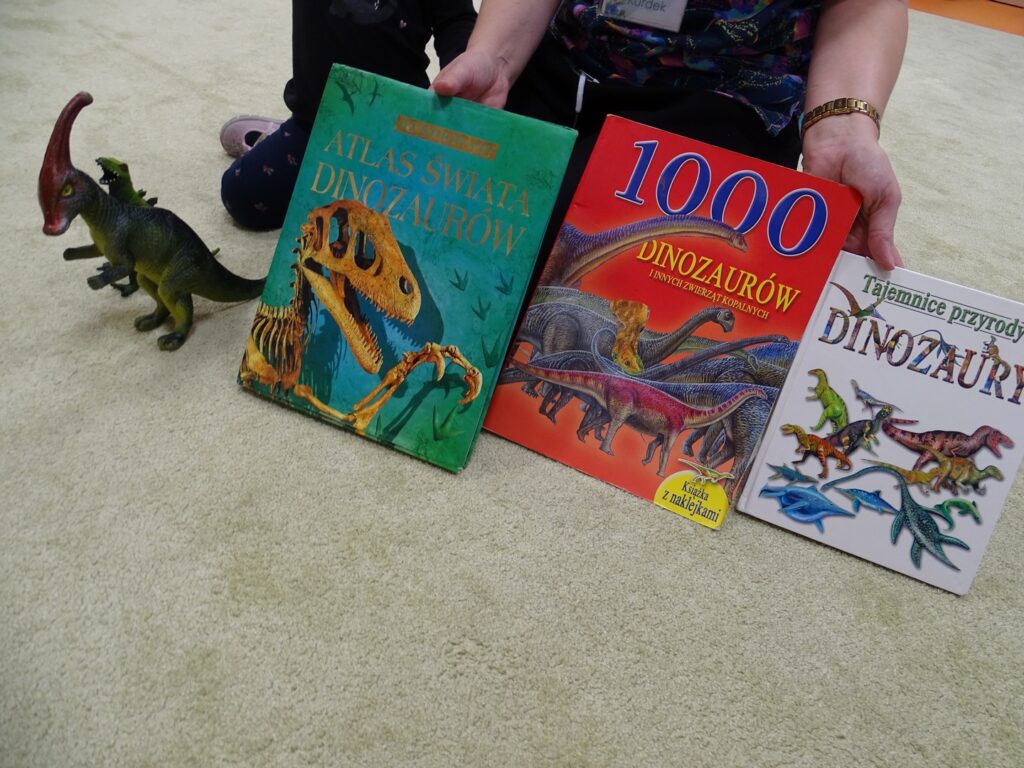 Książki o dinozaurach