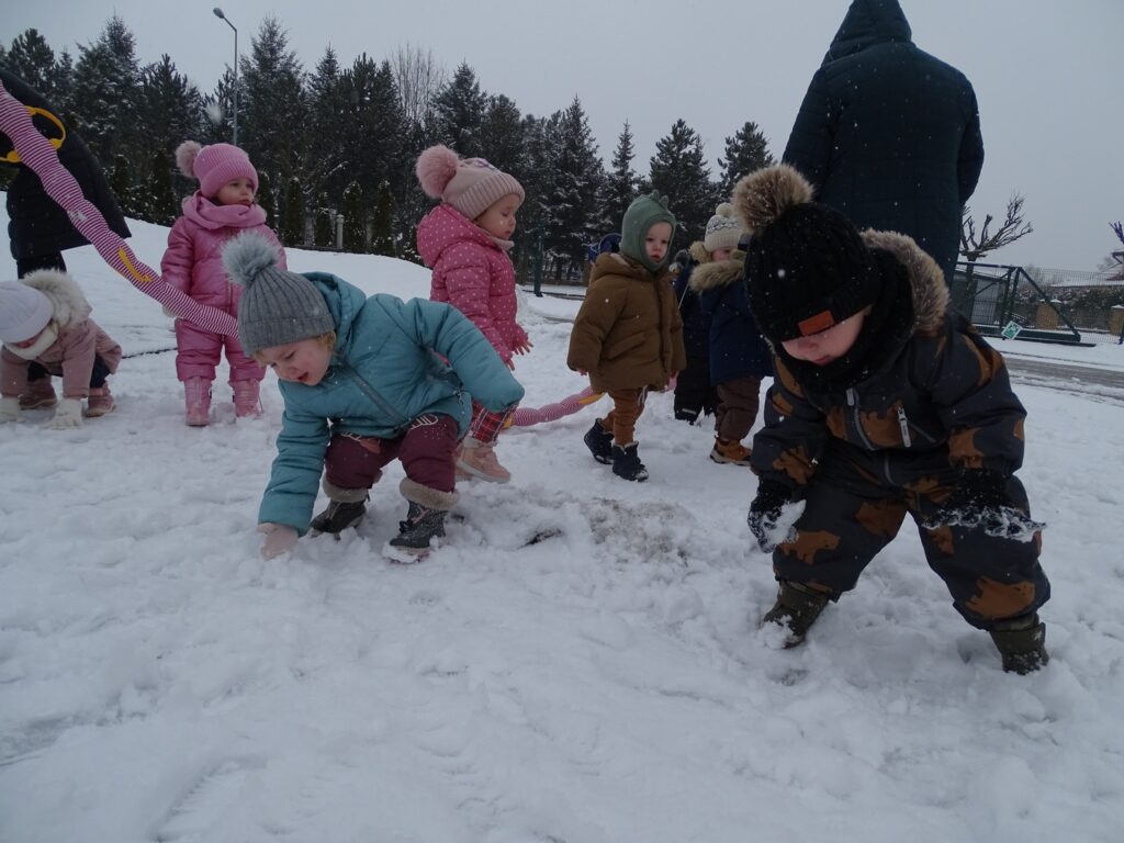 Zimowe wyjście na spacer