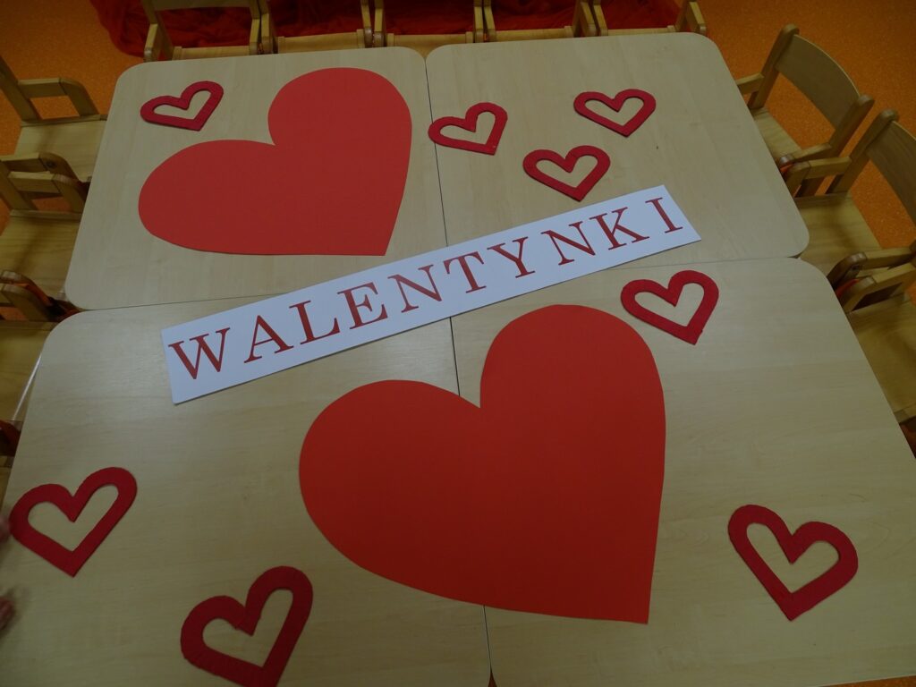 Walentynkowa dekoracja