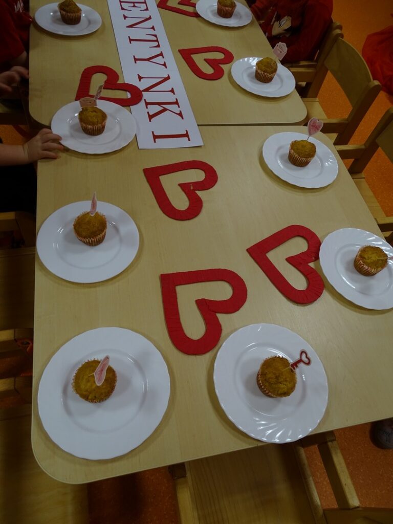 Walentynkowy podwieczorek