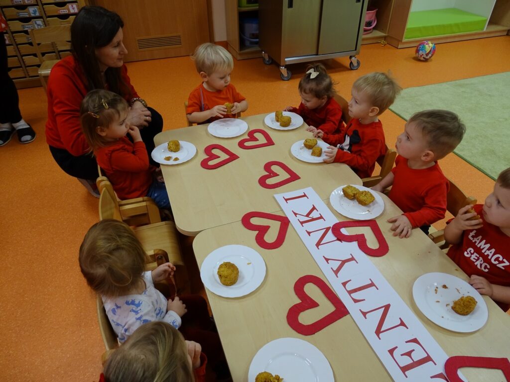 Walentynkowy podwieczorek