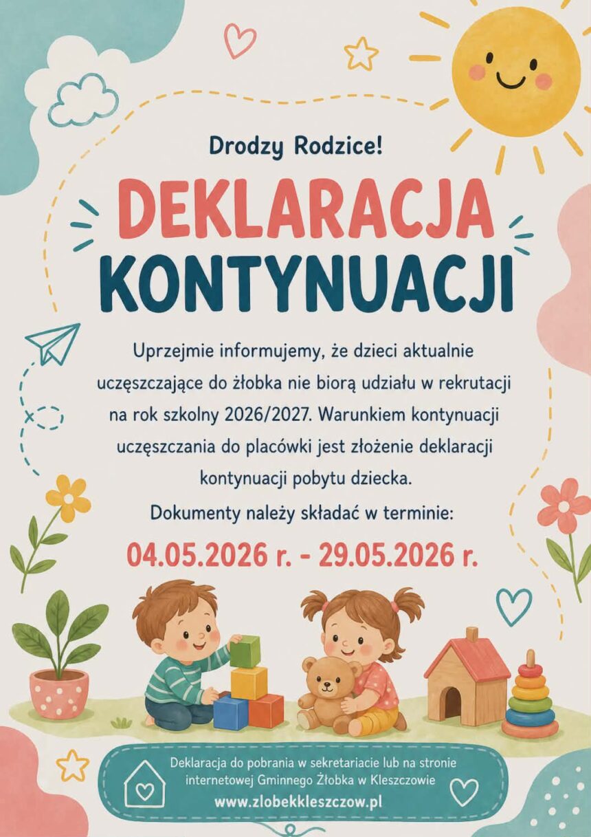 Deklaracja kontynuacji pobytu