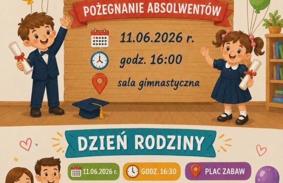 01 Pożegnanie Absolwentów, Dzień Rodziny Pożegnanie Absolwentów, Dzień Rodziny